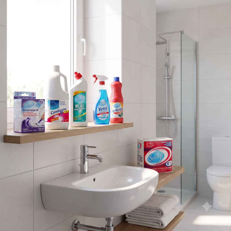 Ingrosso prodotti pulizia bagno